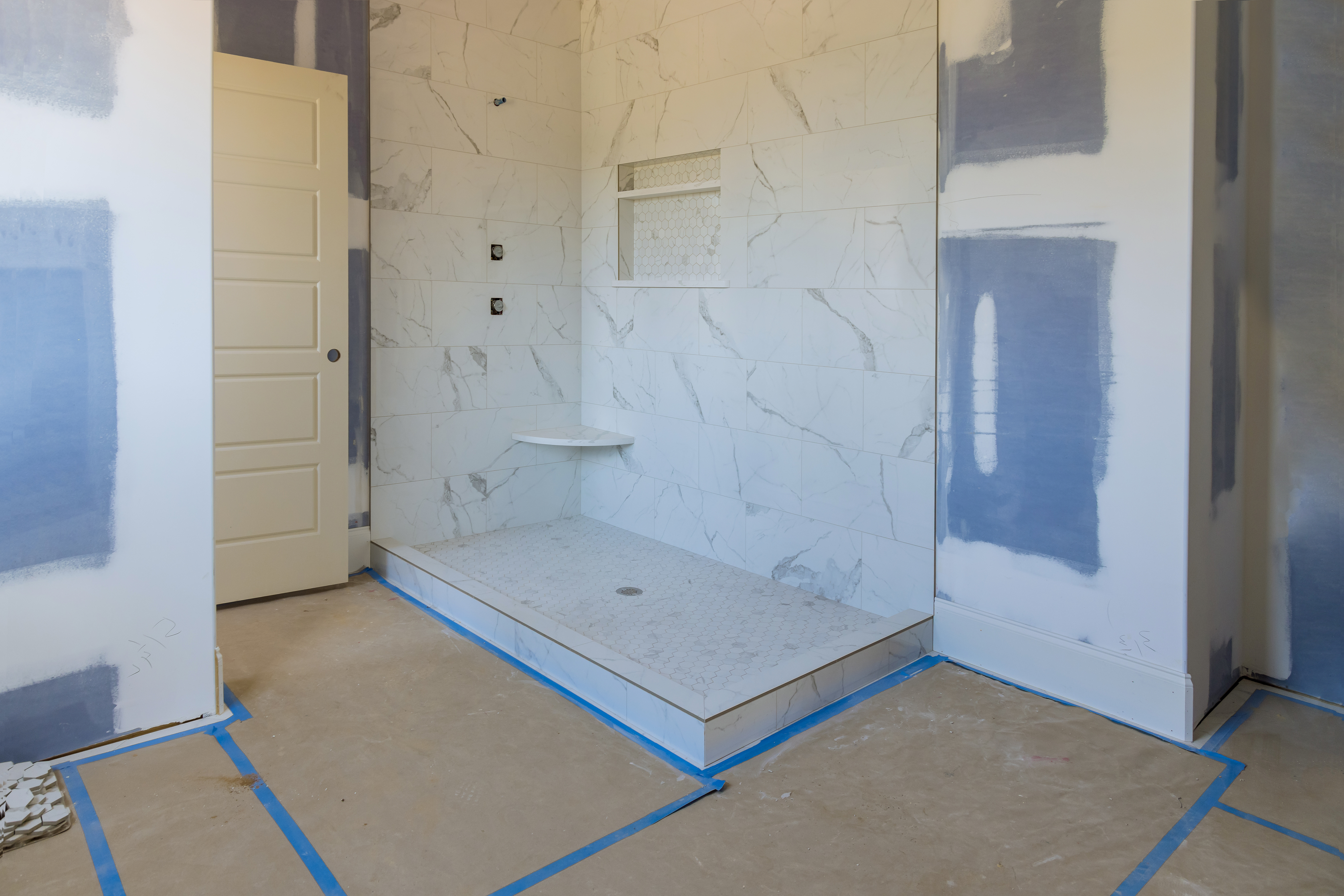Master bathroom renovation in progress — Kenmore WA by Seattle Bathroom Remodeling
